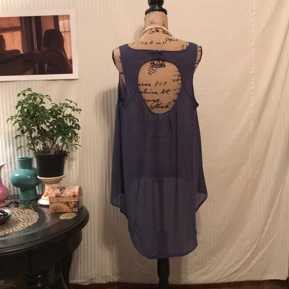 •CLEAR-OUT• 3 for 18 TORRID SEMI SHEER TANK - Picture 4 of 6